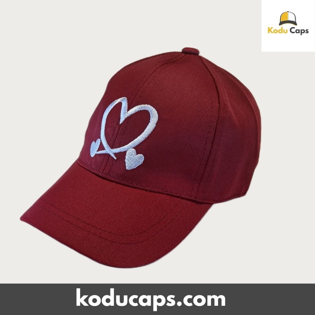 Hearts & Arrows Baseball Cap - Romantic Love Design - Image 2