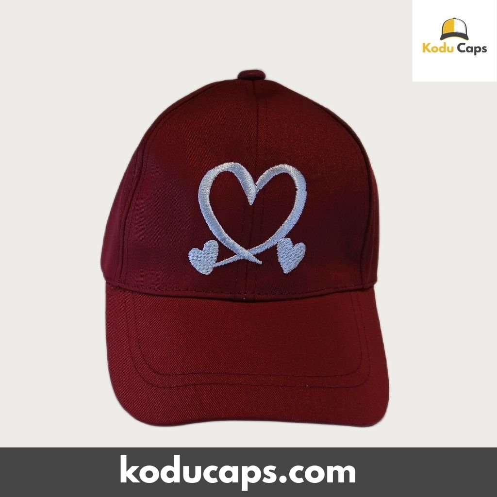Hearts & Arrows Baseball Cap - Romantic Love Design - Image 3
