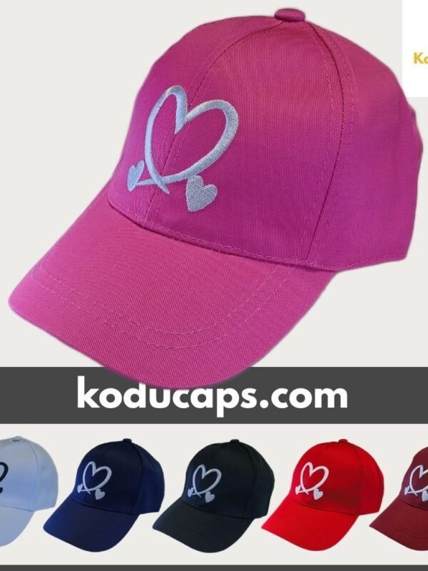 Hearts & Arrows Baseball Cap - Romantic Love Design