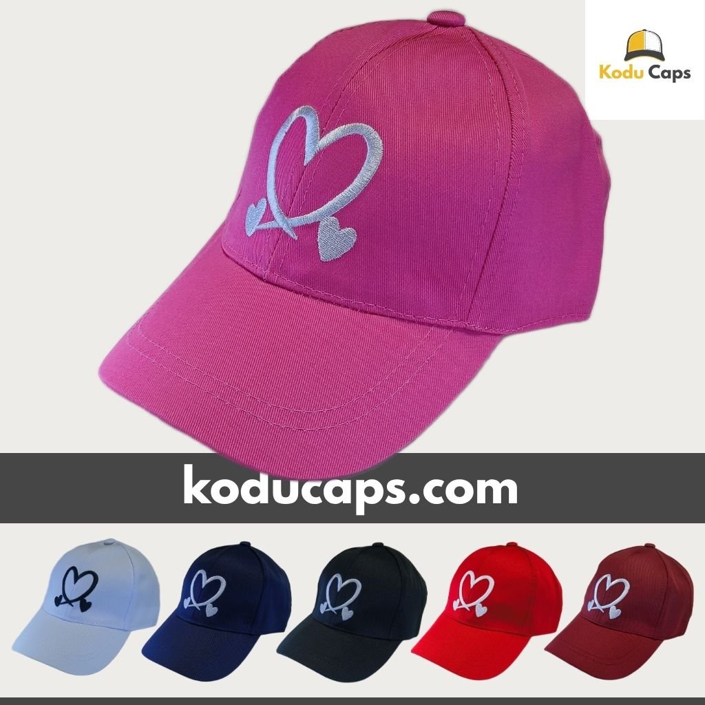 Hearts & Arrows Baseball Cap - Romantic Love Design