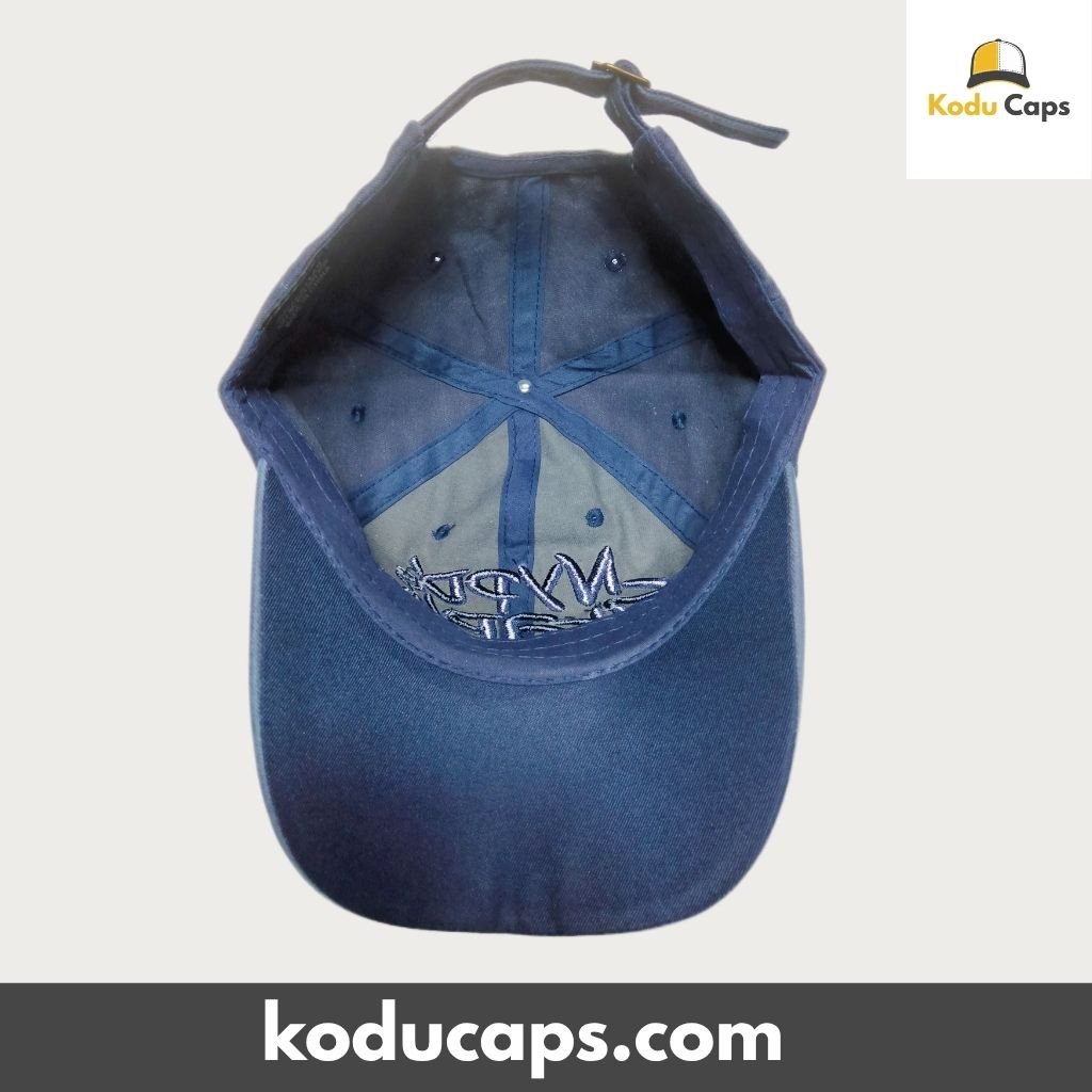 Two-Tone Vintage Washed Adjustable Dad Cap - NYPD's Graphy NEWYORK DEPT - Image 7