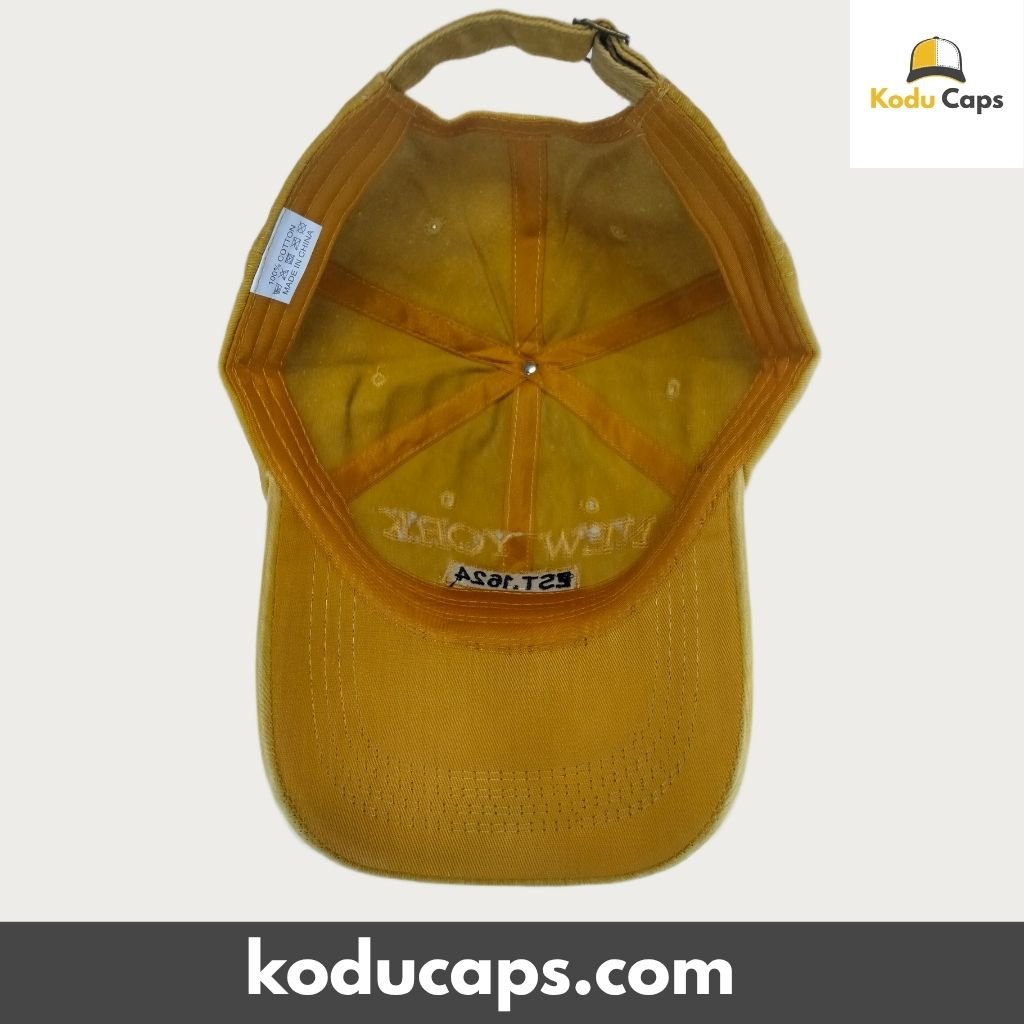 Vintage Washed Adjustable Baseball Cap - New York City Est. 1624 - Image 8